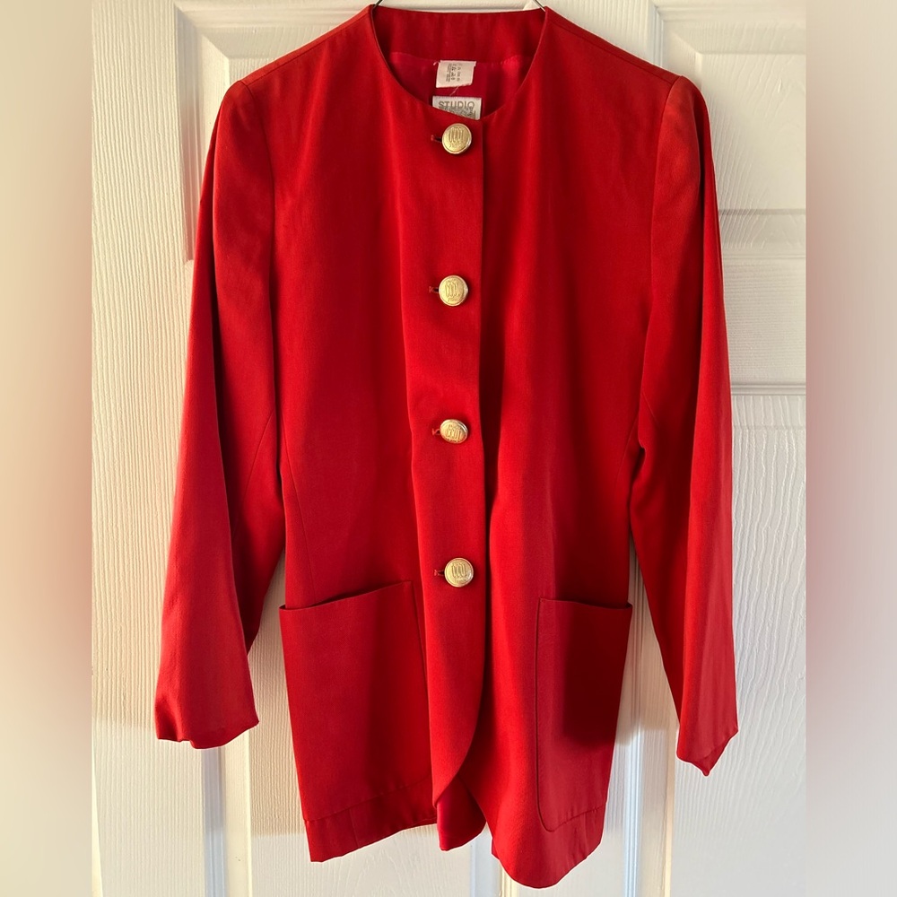 Vintage Gianfranco FERRE Red Blazer